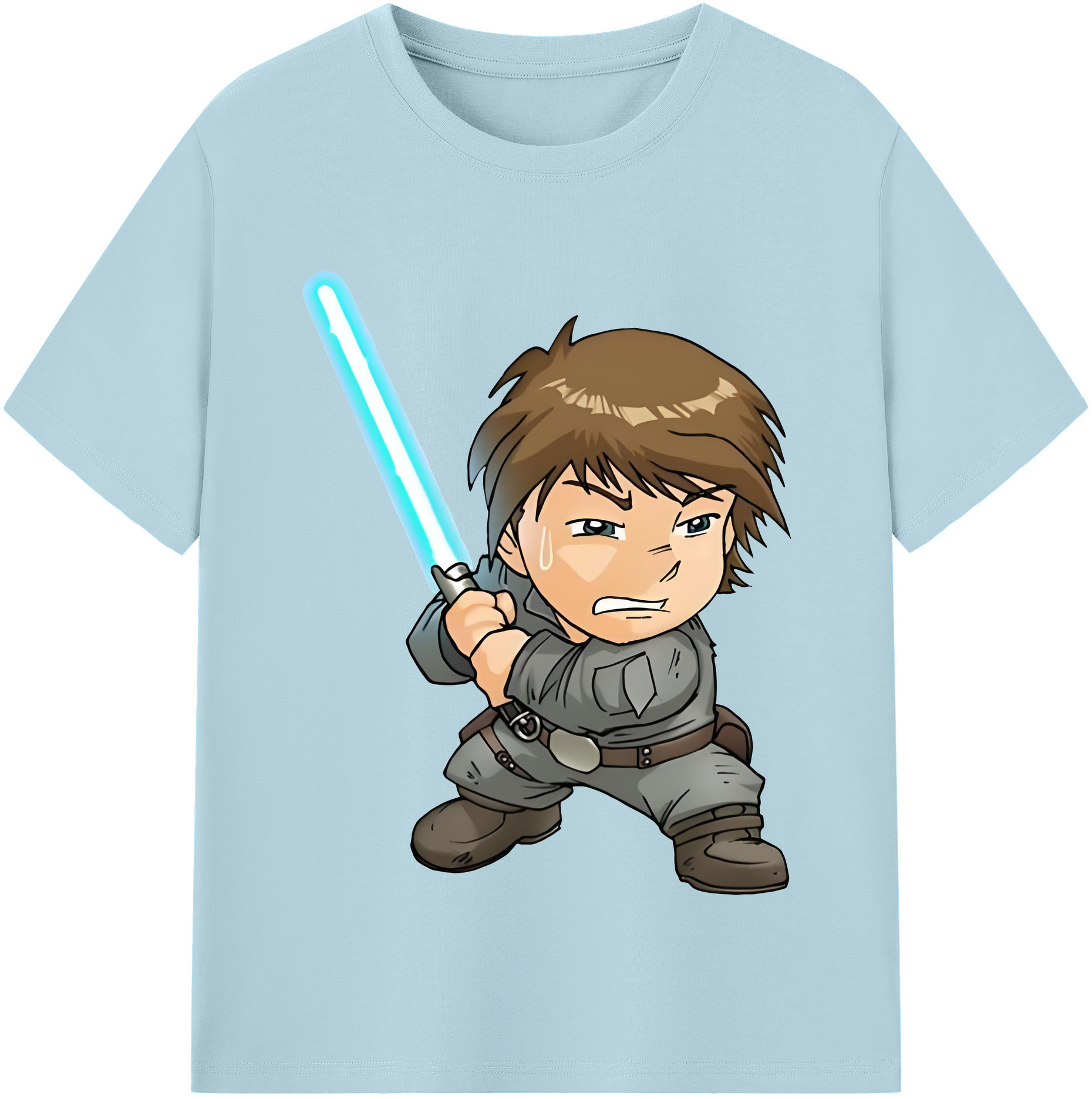 （画像用） スター・ウォーズ Star Wars 綿100％半袖Tシャツ（フロントプリント）